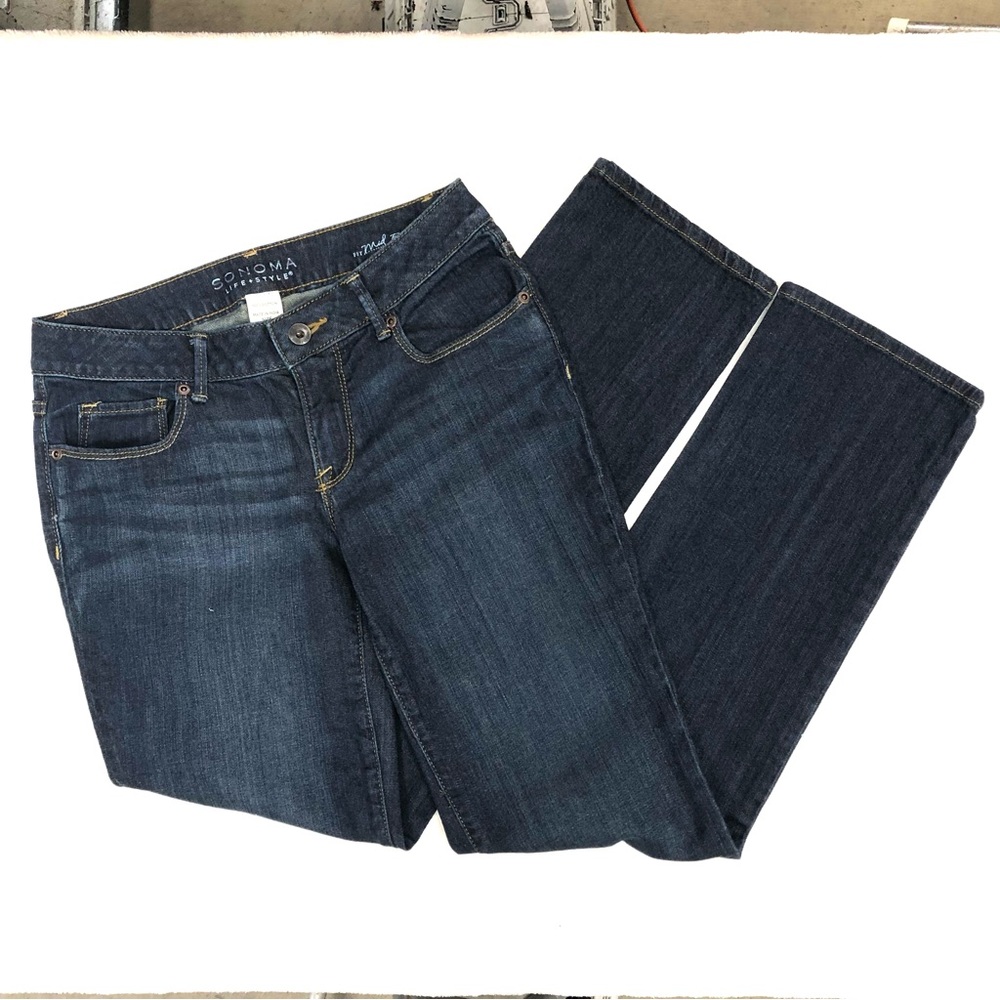 Sonoma  5-Pocket Mid-rise Jeans Size 2